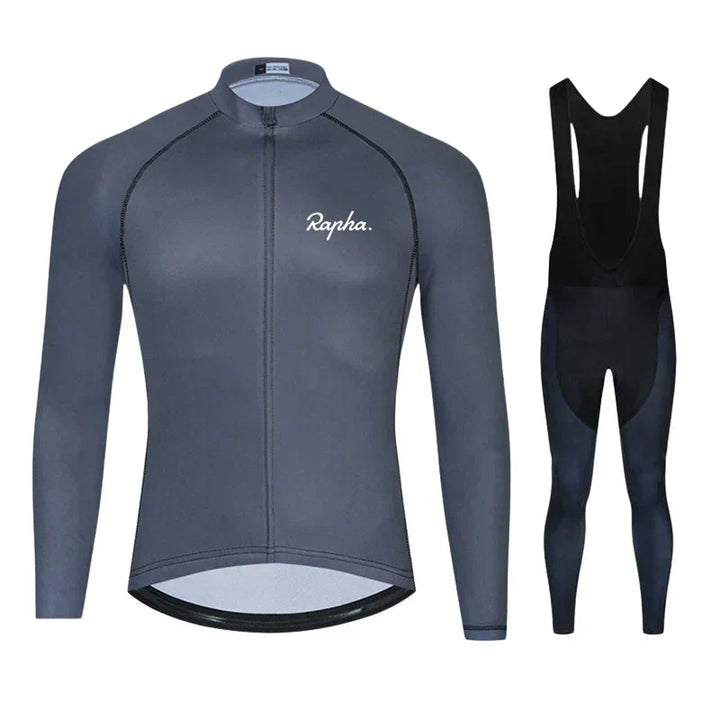 Rapha | Professionells Langarm-Radsport-Set – Fleece-gefütterti Version