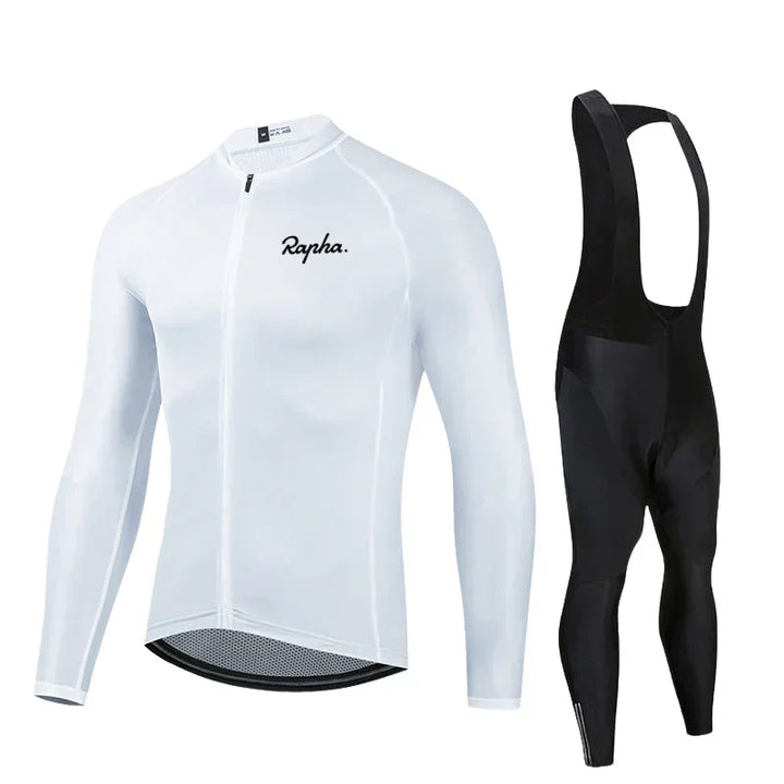 Rapha | Professionells Langarm-Radsport-Set – Fleece-gefütterti Version