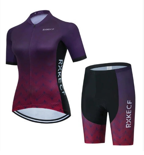 BORA Dame-Veloset | Atmigsaktivs Trikot & Velohose