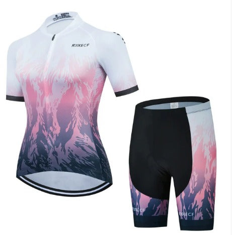 BORA Dame-Veloset | Atmigsaktivs Trikot & Velohose