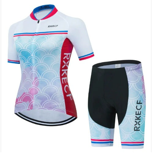 BORA Dame-Veloset | Atmigsaktivs Trikot & Velohose