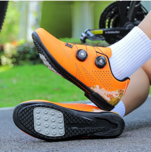 Velo-Schuhe für d'Strass | Rutschfesti Sohl & Kompatibel mit Klickpedale