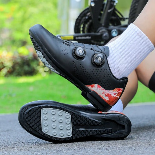 Velo-Schuhe für d'Strass | Rutschfesti Sohl & Kompatibel mit Klickpedale