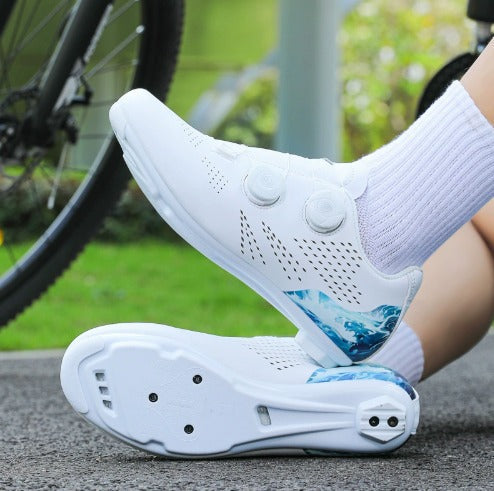 Velo-Schuhe für d'Strass | Rutschfesti Sohl & Kompatibel mit Klickpedale