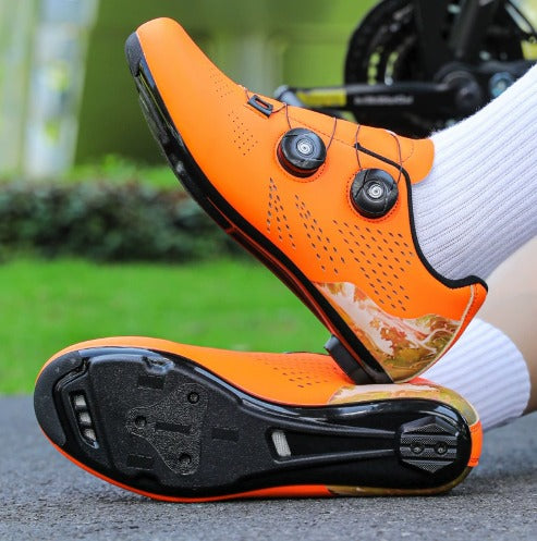 Velo-Schuhe für d'Strass | Rutschfesti Sohl & Kompatibel mit Klickpedale