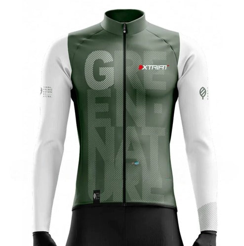 XTRIAT Winter-Velotrikot für Herren | Fleece, Warm & Chältebeständig