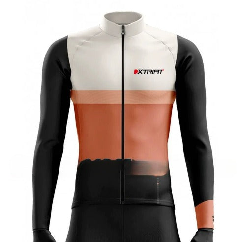 XTRIAT Winter-Velotrikot für Herren | Fleece, Warm & Chältebeständig
