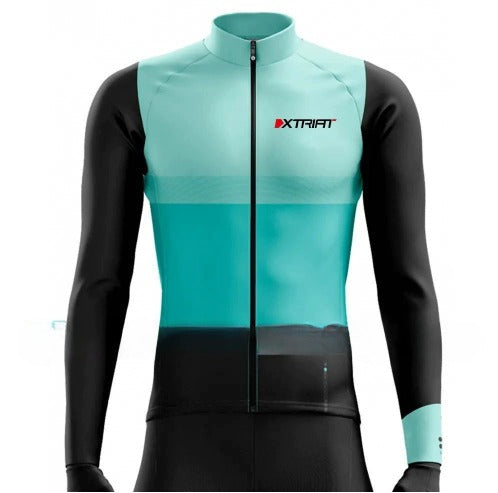 XTRIAT Winter-Velotrikot für Herren | Fleece, Warm & Chältebeständig