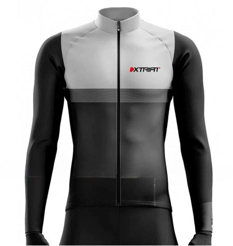 XTRIAT Winter-Velotrikot für Herren | Fleece, Warm & Chältebeständig