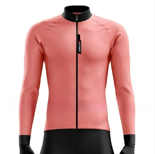 XTRIAT Winter-Velotrikot für Herren | Fleece, Warm & Chältebeständig