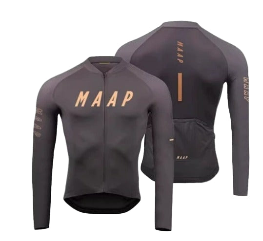 MAAP Langarm-Velotrikot | Weicher Komfort & Schnelltrocknend