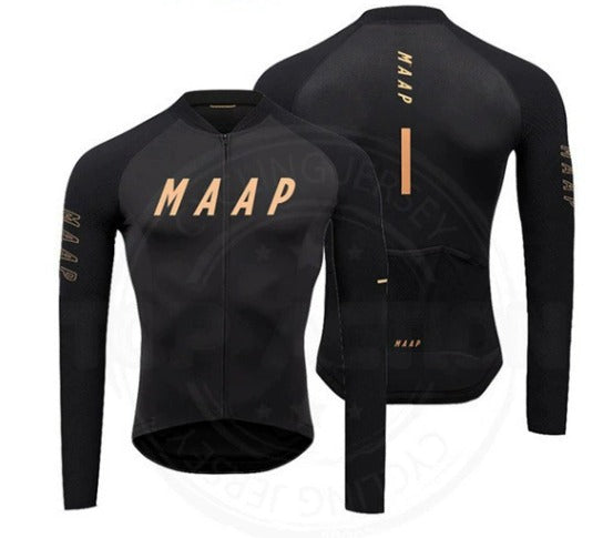 MAAP Langarm-Velotrikot | Weicher Komfort & Schnelltrocknend