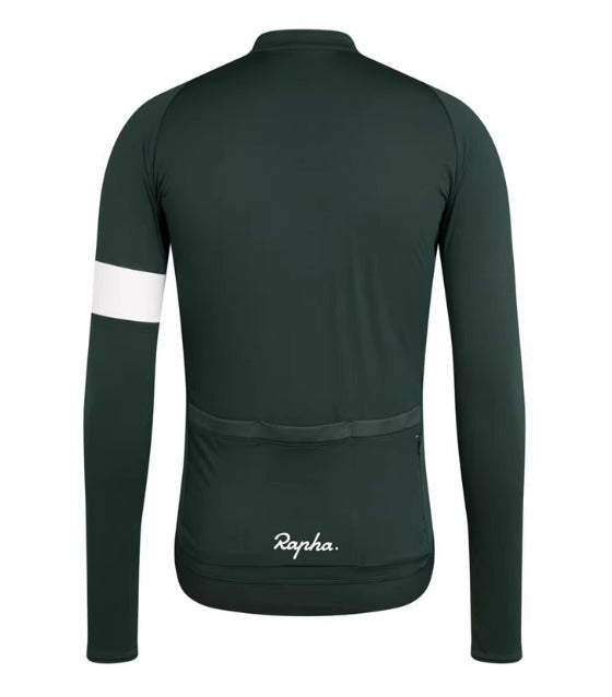 Rapha Unisex-Velotrikot | Langarm-Fleece-Velotrikot