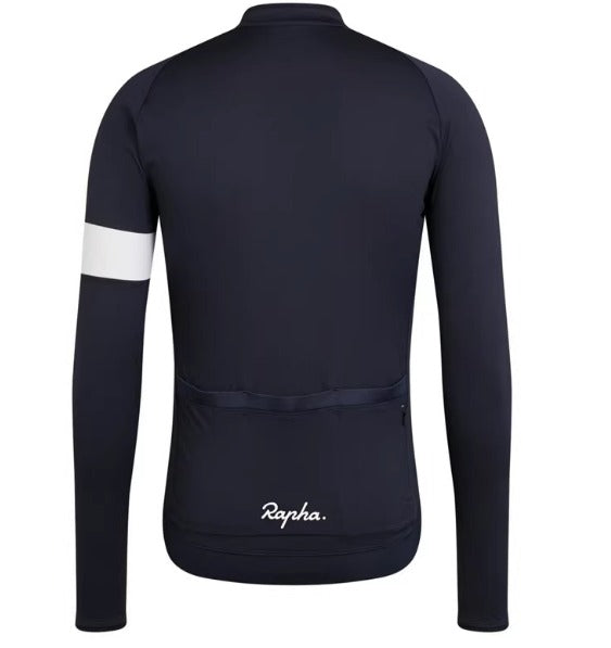 Rapha Unisex-Velotrikot | Langarm-Fleece-Velotrikot