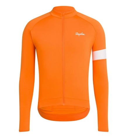 Rapha Unisex-Velotrikot | Langarm-Fleece-Velotrikot