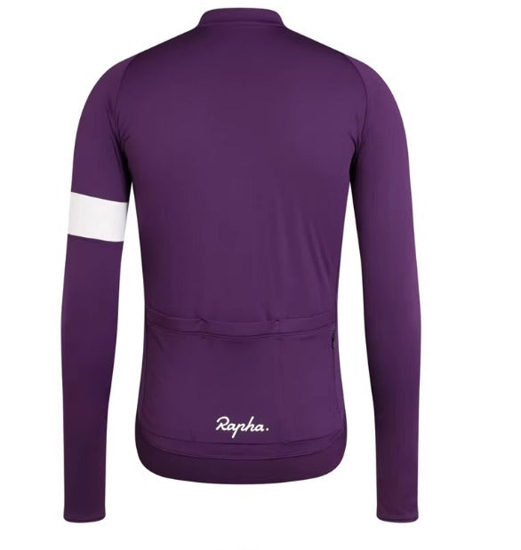Rapha Unisex-Velotrikot | Langarm-Fleece-Velotrikot