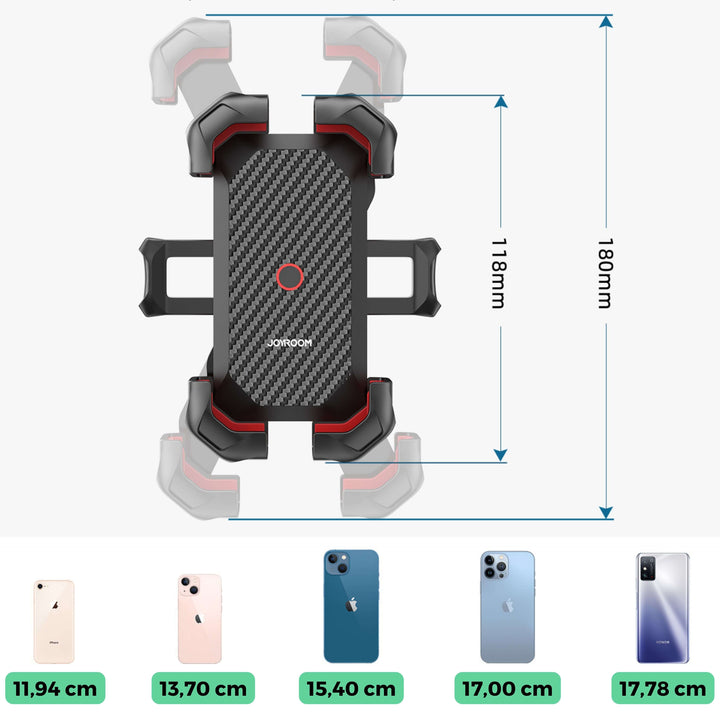 360° SmartBike Handyhalterung | Passend für alli Smartphones