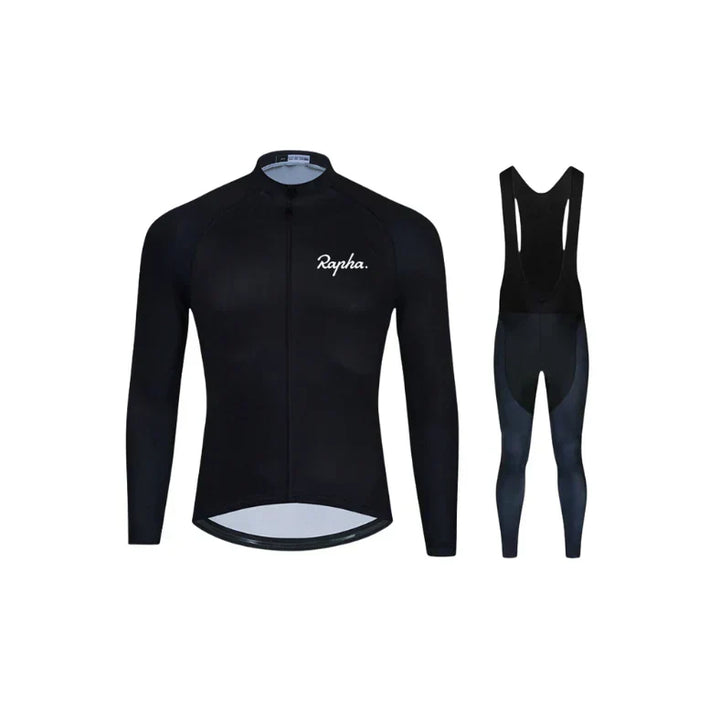 Rapha | Professionells Langarm-Radsport-Set – Fleece-gefütterti Version