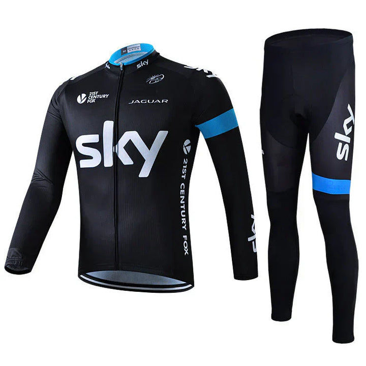 Professionelles Langarm-Radtrikot