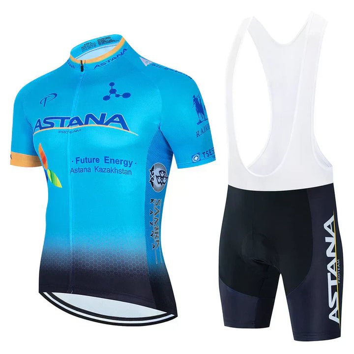 Astana | Professionelles Velo Set – Hochwertige Radsportbekleidung für Profis