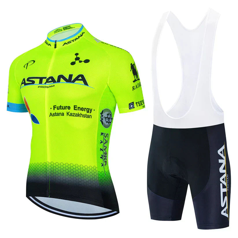 Astana | Professionelles Velo Set – Hochwertige Radsportbekleidung für Profis