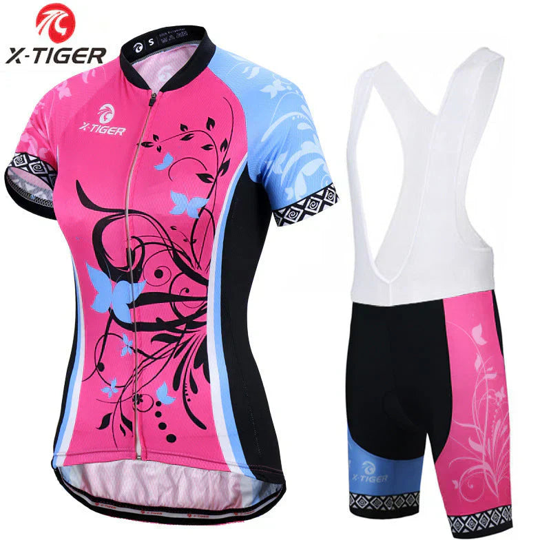X-Tiger | Damen Velo Set – Professionelle Radsportbekleidung für Frauen