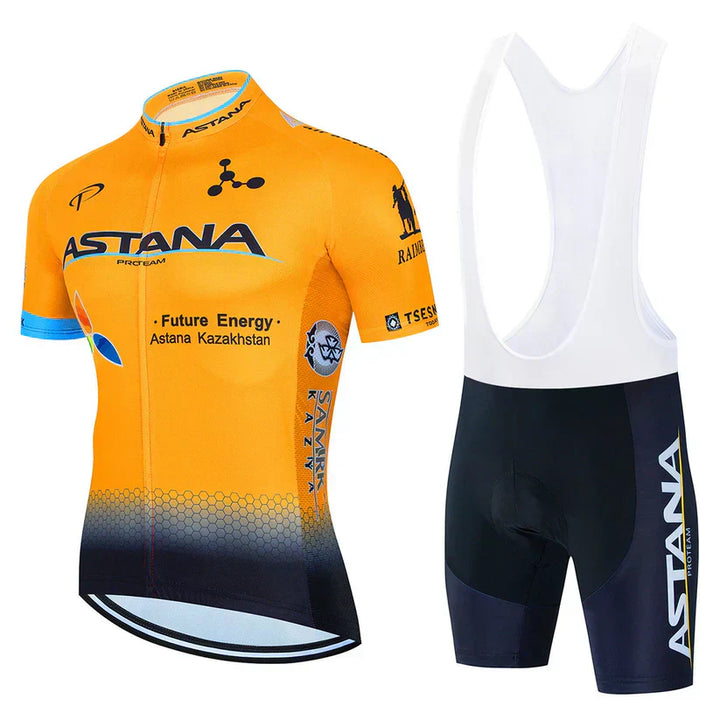 Astana | Professionelles Velo Set – Hochwertige Radsportbekleidung für Profis