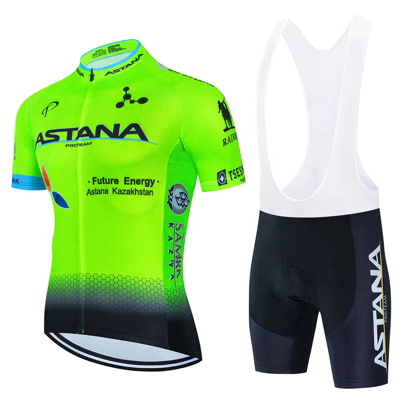 Astana | Professionelles Velo Set – Hochwertige Radsportbekleidung für Profis