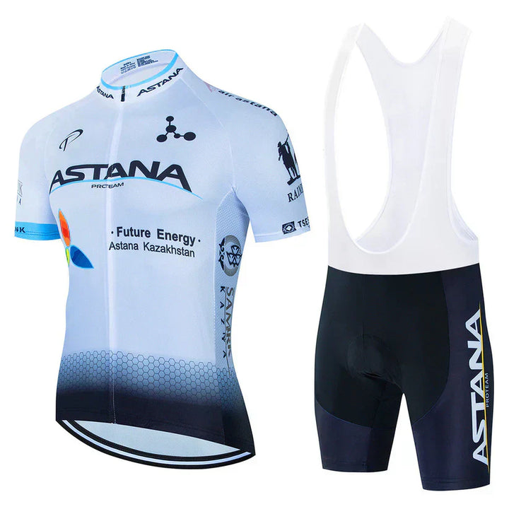 Astana | Professionelles Velo Set – Hochwertige Radsportbekleidung für Profis
