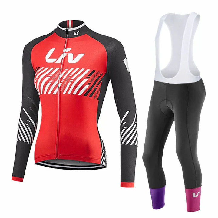 LIV V2 | Damen Winter-Radset PRO mit Trägerhose