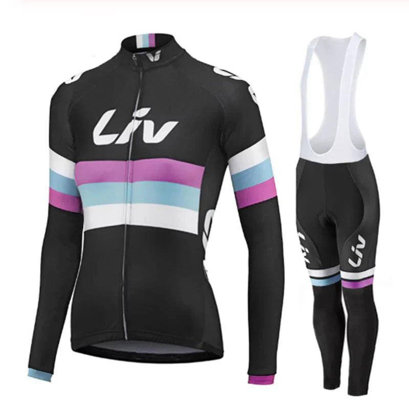 LIV V2 | Damen Winter-Radset PRO mit Trägerhose